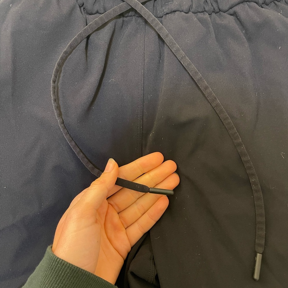 Black Drawstring Lululemon Pants - image 3